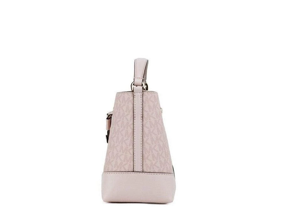 商品[二手商品] Michael Kors|Michael Kors Mercer Small Powder Blush PVC Bucket Crossbody Handbag Purse Women's pink,价格¥2152,第2张图片详细描述