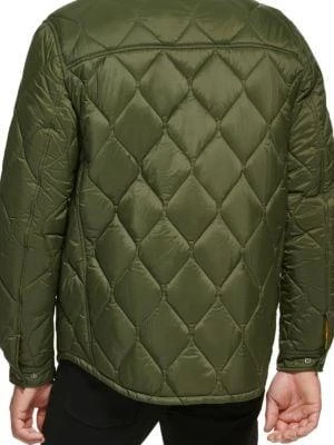 商品Calvin Klein|Quilted Shirt Jacket,价格¥522,第2张图片详细描述