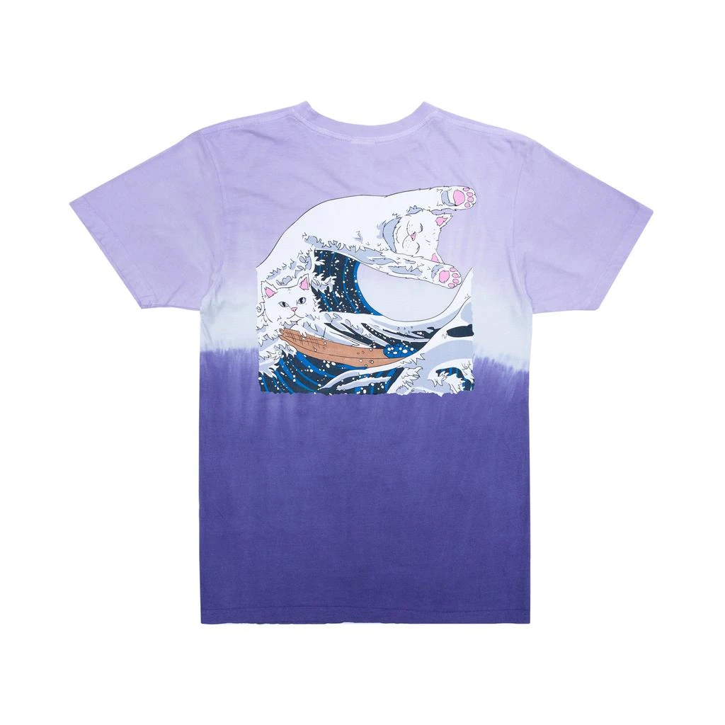 商品RIPNDIP|The Great Wave Of Nerm Tee (Purple Dye),价格¥287,第1张图片