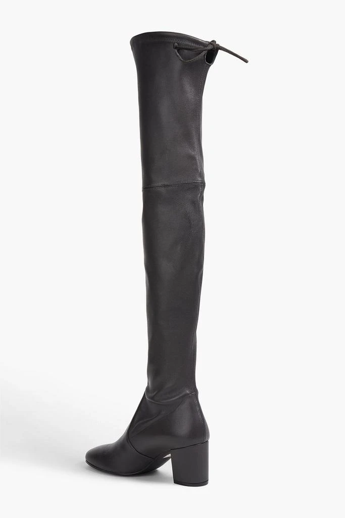 Genna 60 City glossed-leather thigh boots 商品