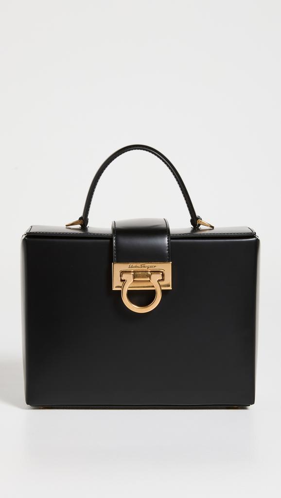 商品Salvatore Ferragamo|Salvatore Ferragamo 菲拉格慕 Trifolio 迷你包,价格¥14500,第4张图片详细描述