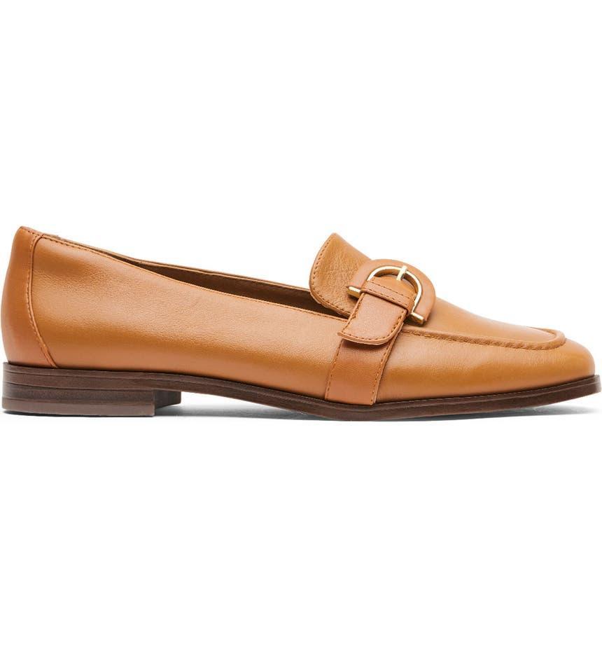 商品Rockport|Susana Leather Buckle Loafer,价格¥598,第5张图片详细描述