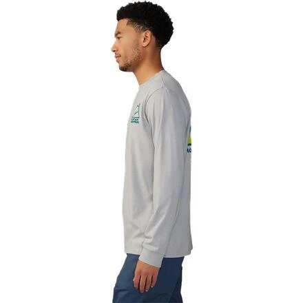 商品Mountain Hardwear|MHW Mountain Long-Sleeve T-Shirt - Men's,价格¥163,第3张图片详细描述