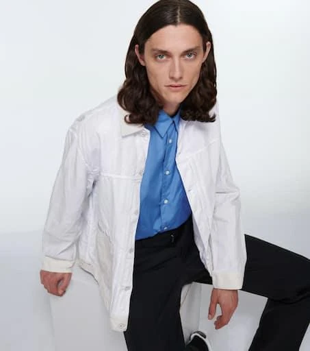 商品Comme des Garcons|棉亚麻夹克,价格¥4361,第5张图片详细描述