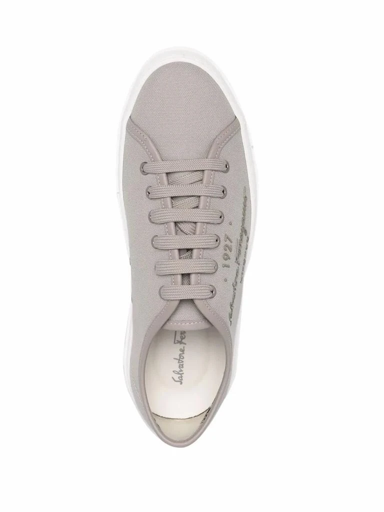 商品Salvatore Ferragamo|Ferragamo Mediterr Low-Top Sneakers,价格¥2586,第4张图片详细描述