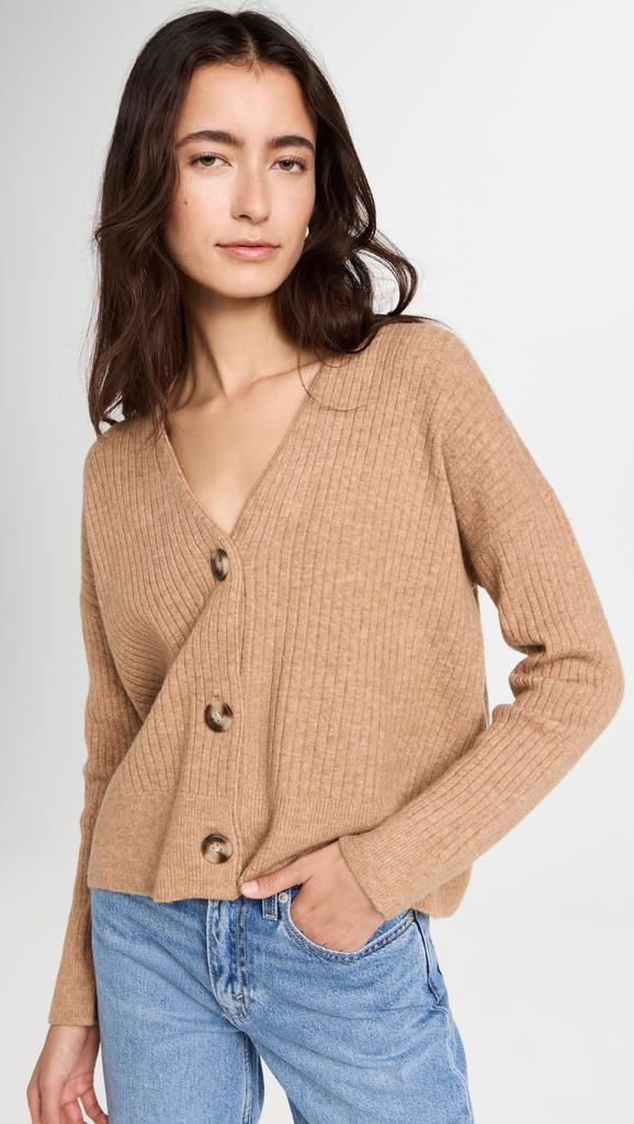 Madewell Cameron Ribbed Cardigan Sweater商品第2张图片规格展示