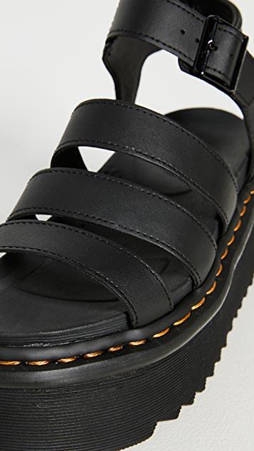 商品Dr. Martens 马汀博士|Blaire Quad 凉鞋,价格¥605,第7张图片详细描述