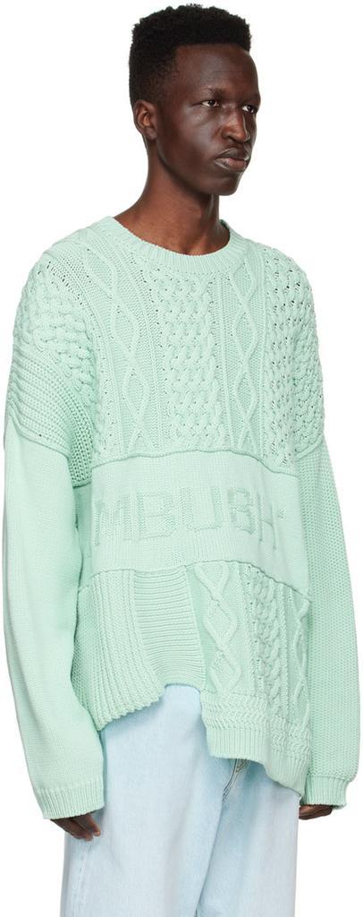 商品Ambush|Green Cotton Sweater,价格¥7673,第4张图片详细描述
