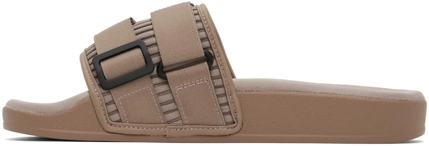 商品Adidas|Brown Adilette 2.0 Pride Slides,价格¥243,第3张图片详细描述