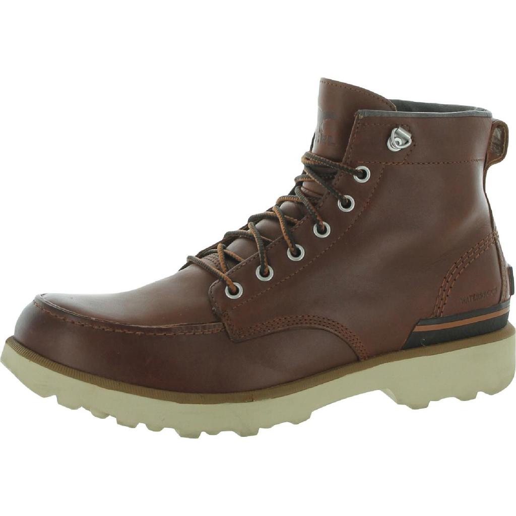 Sorel Mens Leather Lace Up Ankle Boots商品第1张图片规格展示