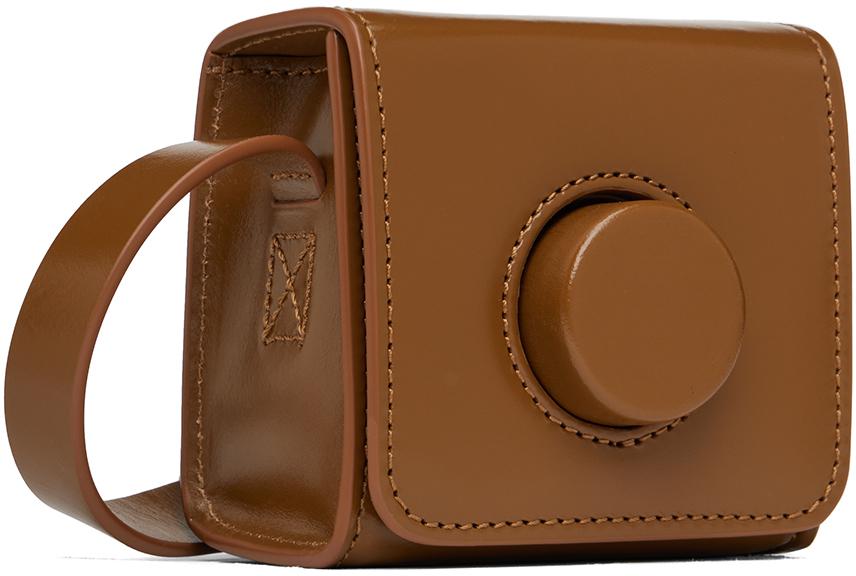 Brown Mini Camera Bag商品第2张图片规格展示