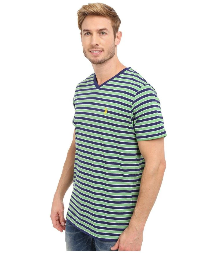 商品U.S. POLO ASSN.|Candy Striped V-Neck T-Shirt,价格¥219,第2张图片详细描述