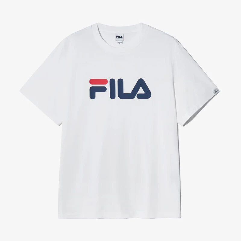 【享贝家】（国内现货-QD）FILA 运动休闲圆领大标logo短袖T恤男女同款FS2RSH2102X 商品