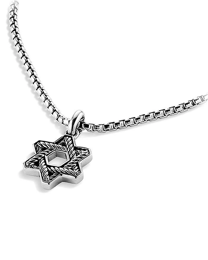 商品David Yurman|Sterling Silver Star of David Pendant,价格¥2056,第2张图片详细描述