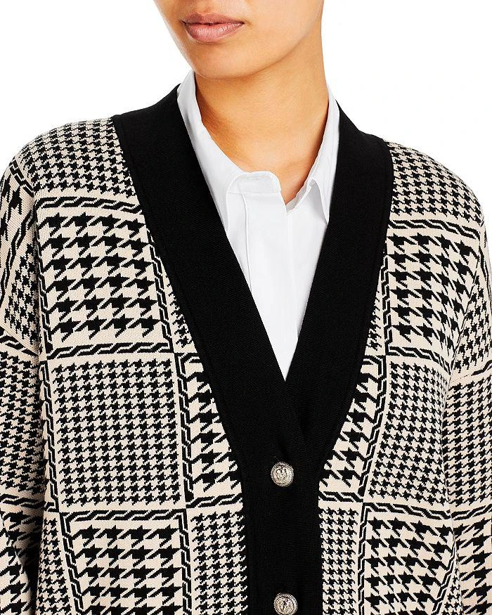 商品Sandro|Gassin Houndstooth Cardigan - 150th Anniversary Exclusive,价格¥1553,第5张图片详细描述