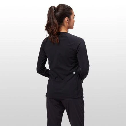 商品Mountain Hardwear|Mountain Stretch Long-Sleeve Crew - Women's,价格¥245,第2张图片详细描述