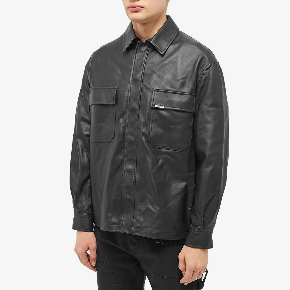 商品Represent|Represent Leather Overshirt,价格¥2599,第2张图片详细描述