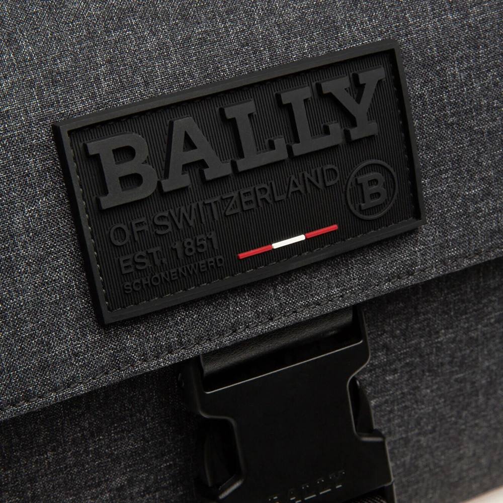 BALLY 男士灰色尼龙混纺邮差包 6234242 商品