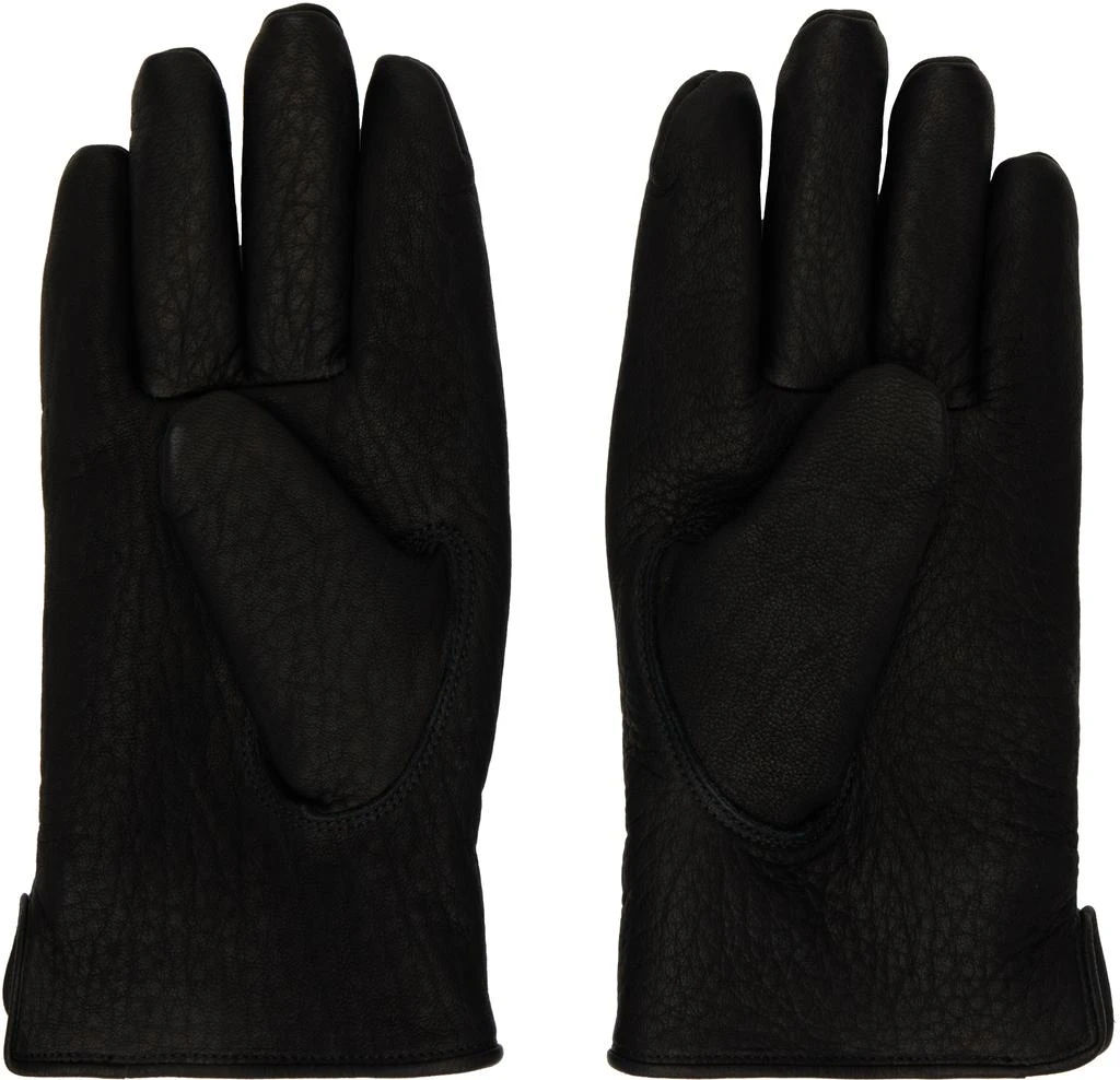 商品NEIGHBORHOOD|Black Leather Boa Gloves,价格¥857,第2张图片详细描述