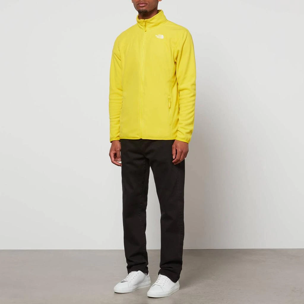 商品The North Face|The North Face Men's 100 Glacier 1/4 Zip Fleece - Acid Yellow,价格¥248,第3张图片详细描述