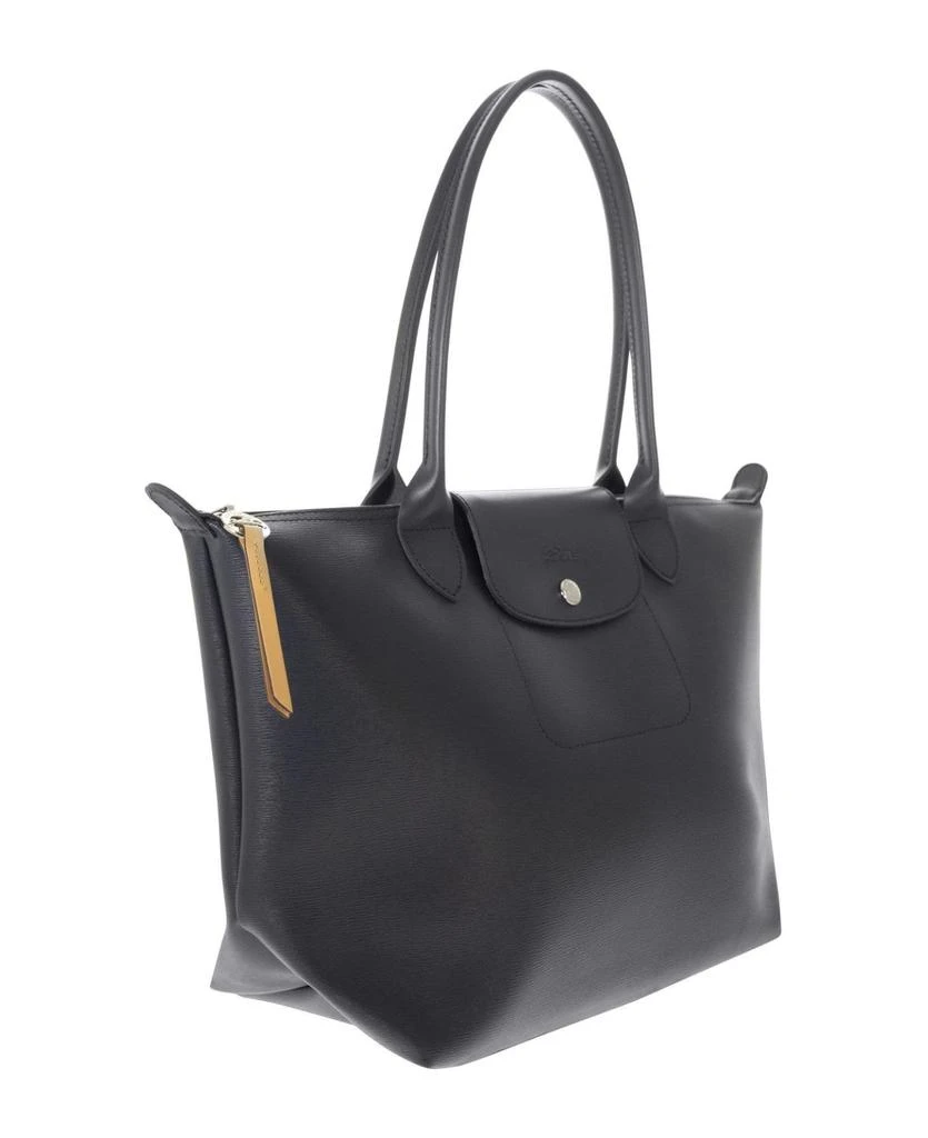 商品Longchamp|Longchamp Le Pliage Logo Embossed Small Tote Bag,价格¥1435,第3张图片详细描述