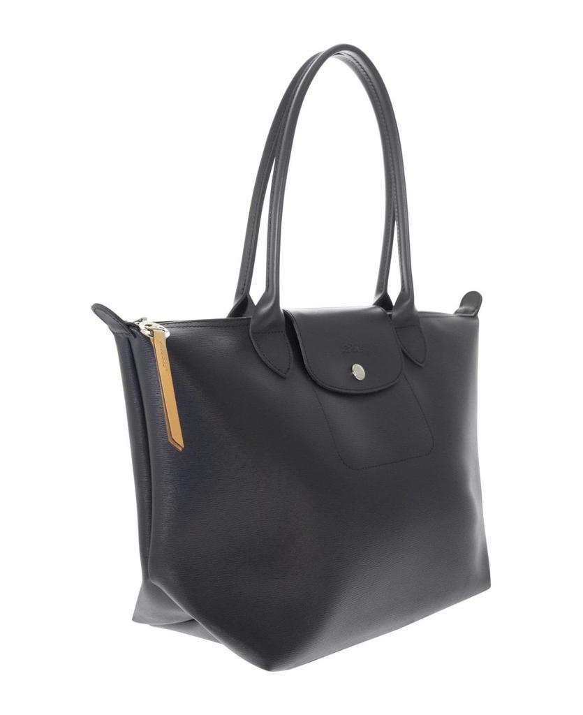 商品Longchamp|Le Pliage Logo Embossed Small Tote Bag,价格¥1283,第5张图片详细描述