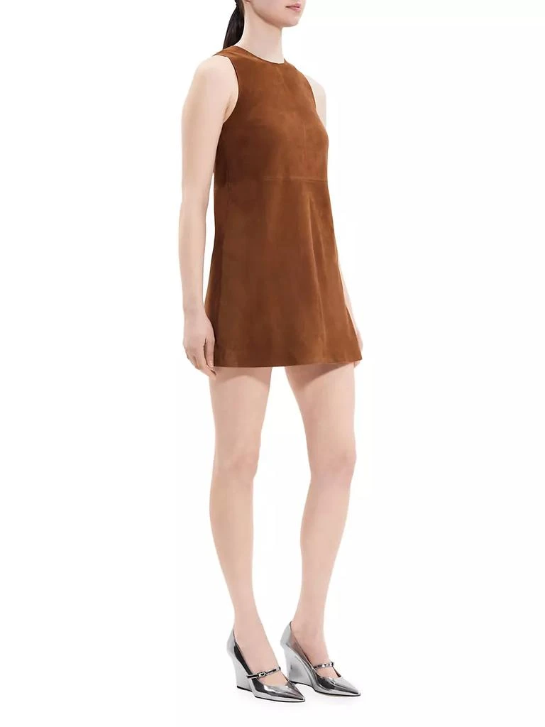 商品Theory|Suede A-Line Shift Dress,价格¥2723,第2张图片详细描述