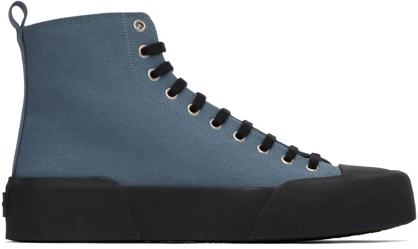 商品Jil Sander|Blue High-Top Sneakers,价格¥1793,第1张图片