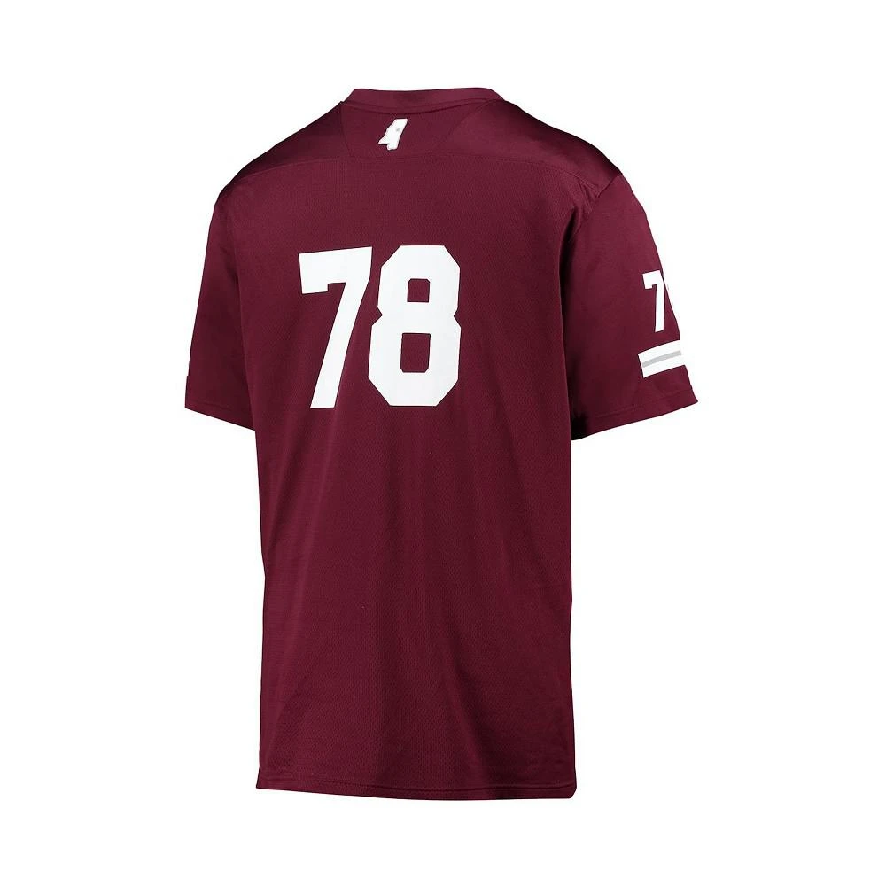 商品Adidas|Men's #78 Maroon Mississippi State Bulldogs Team Premier Football Jersey,价格¥950,第4张图片详细描述