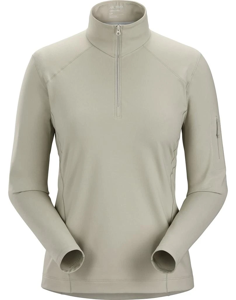 商品Arc'teryx|Arc'teryx Rho Lightweight Zip Neck Women's | Lightweight Base Layer Top - Redesign,价格¥1098,第1张图片