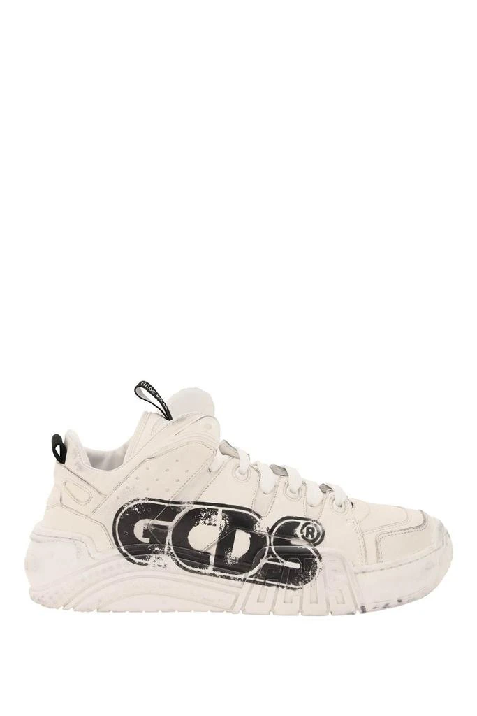 商品GCDS|SLIM SKATE LOGO SNEAKERS,价格¥1585,第1张图片