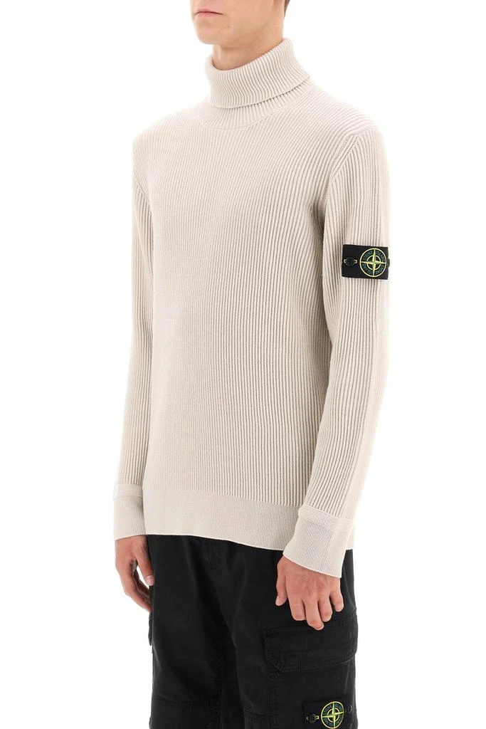 商品Stone Island|ribbed wool turtleneck sweater,价格¥1976,第4张图片详细描述