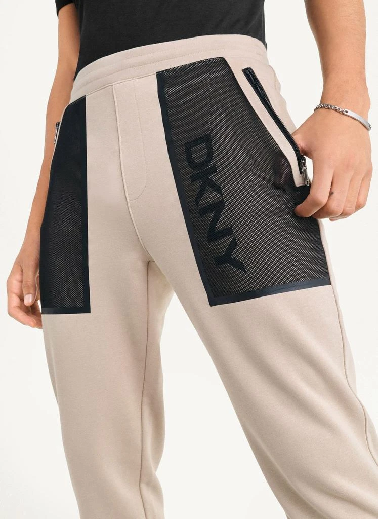 商品DKNY|Mesh Pocket Logo Pant,价格¥384,第1张图片