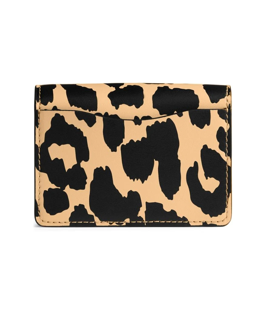 商品Coach|Printed Leather Half Flap Card Case,价格¥923,第2张图片详细描述