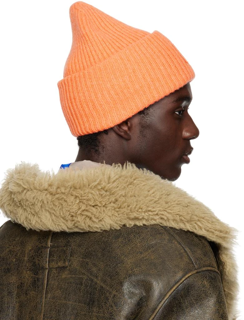 商品Acne Studios|Orange Large Logo Beanie,价格¥1417,第3张图片详细描述