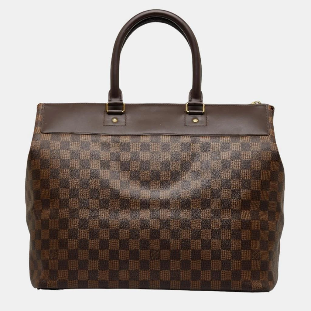 商品[二手商品] Louis Vuitton|Louis Vuitton Brown Canvas Damier Ebene Greenwich PM Satchel Bag,价格¥9461,第3张图片详细描述