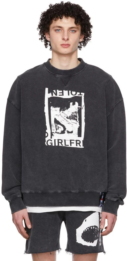 商品Stolen Girlfriends Club|Grey Universal Studios Pictures Hunter Sweatshirt,价格¥395,第1张图片