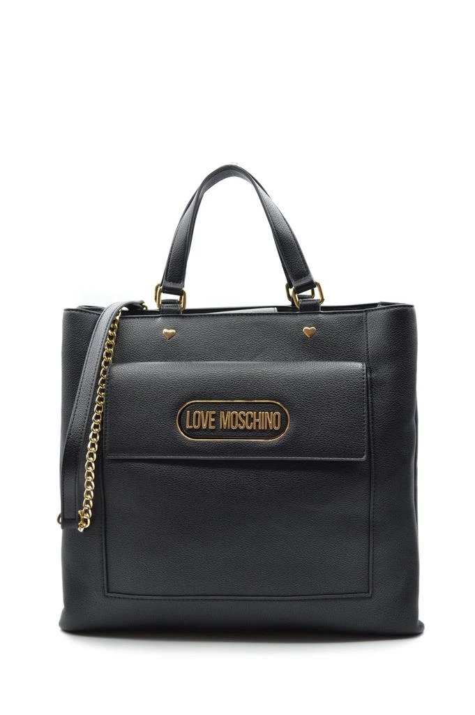 商品Love Moschino|Love Moschino Rectanguular Plaque PU bag,价格¥1831,第1张图片