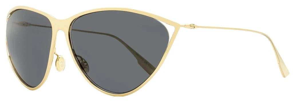 商品Dior|Dior Women's Oval Sunglasses NewMotard J5GIR Gold 65mm,价格¥670,第2张图片详细描述