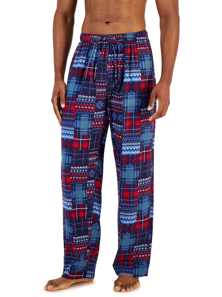 商品Club Room|Mens Cotton Plaid Sleep Pant,价格¥136,第1张图片