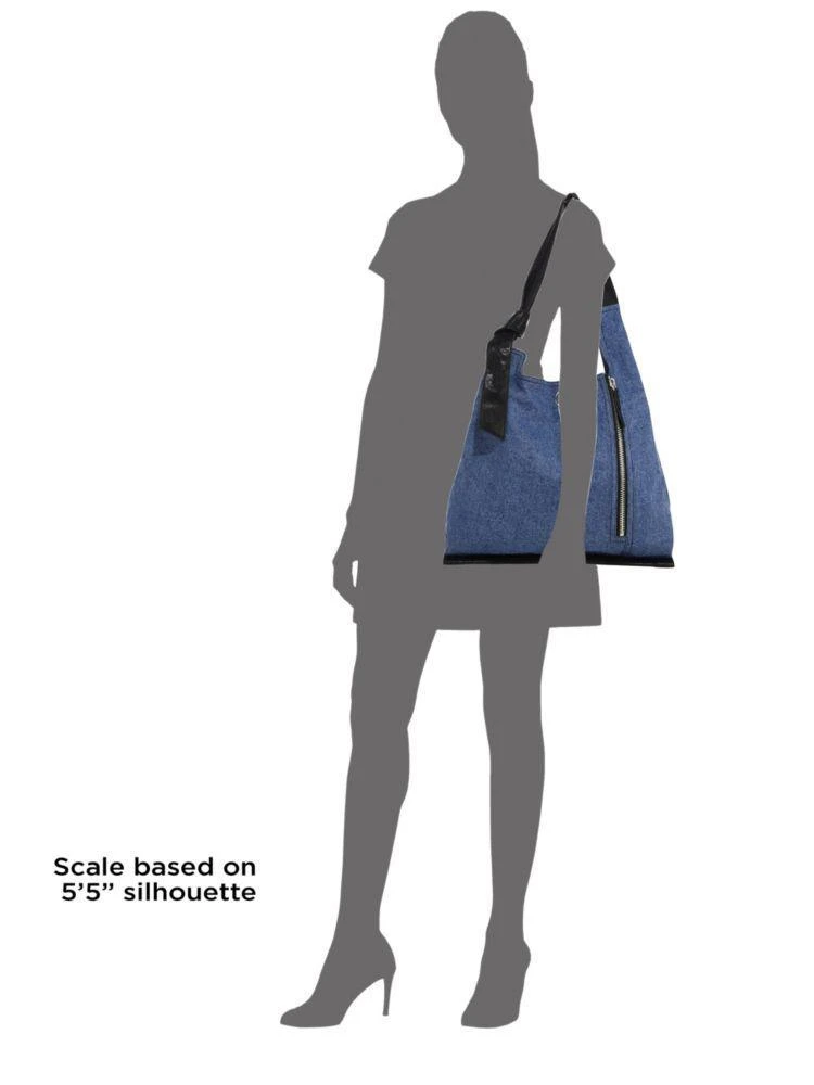 商品3.1 Phillip Lim|Elise Denim Shoulder Bag,价格¥1573,第3张图片详细描述