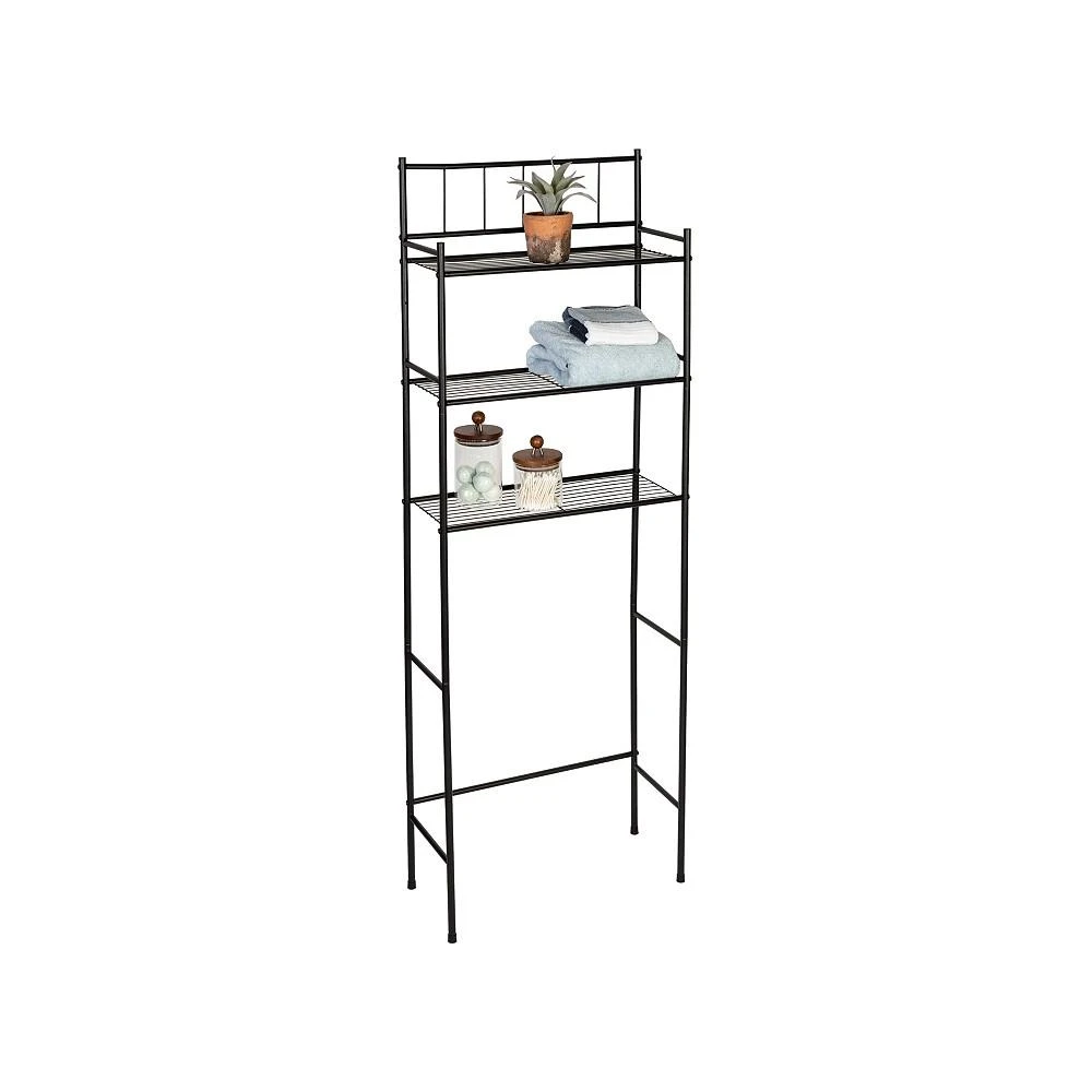 商品Honey Can Do|Over-The-Toilet Space Saver Shelving Unit,价格¥313,第5张图片详细描述