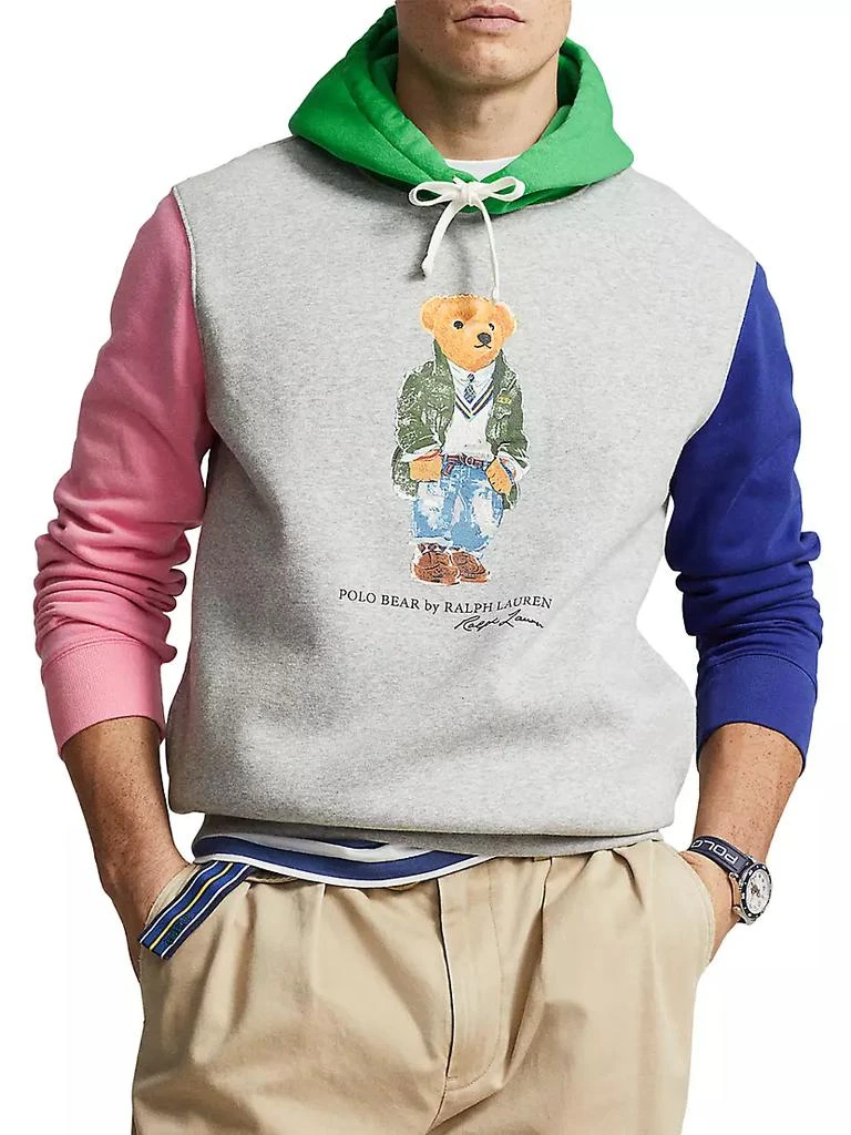 商品Ralph Lauren|Bear Colorblocked Hoodie,价格¥1460,第3张图片详细描述