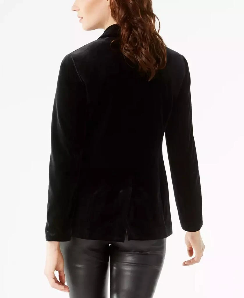 商品INC International|Women's Velvet Blazer, Regular & Petite, Created for Macy's,价格¥274,第2张图片详细描述