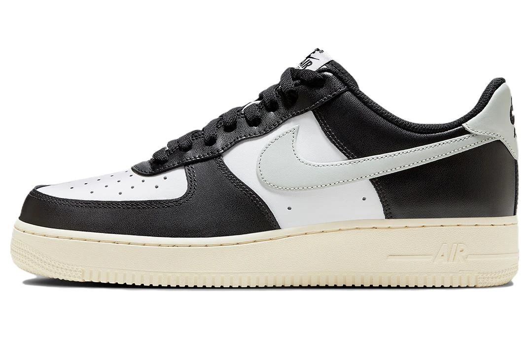 商品[国内直发] NIKE|Air Force 1 低帮 板鞋 男女同款 黑白灰,价格¥590,第1张图片