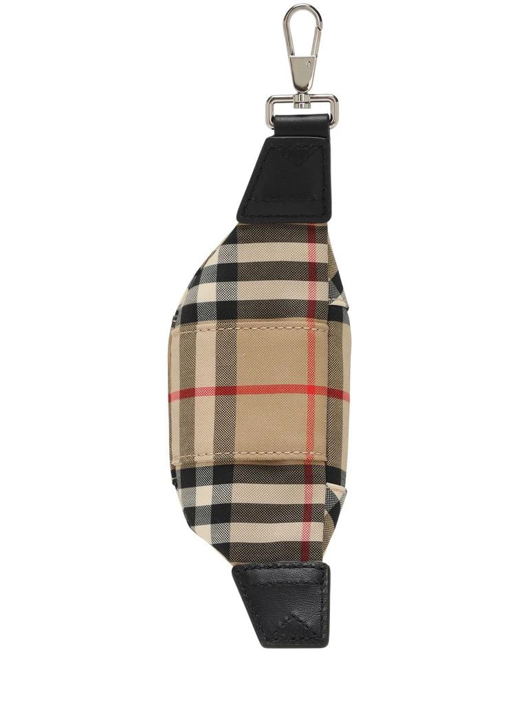 商品Burberry|Mini Sonny Check Canvas Key Holder,价格¥2516,第2张图片详细描述