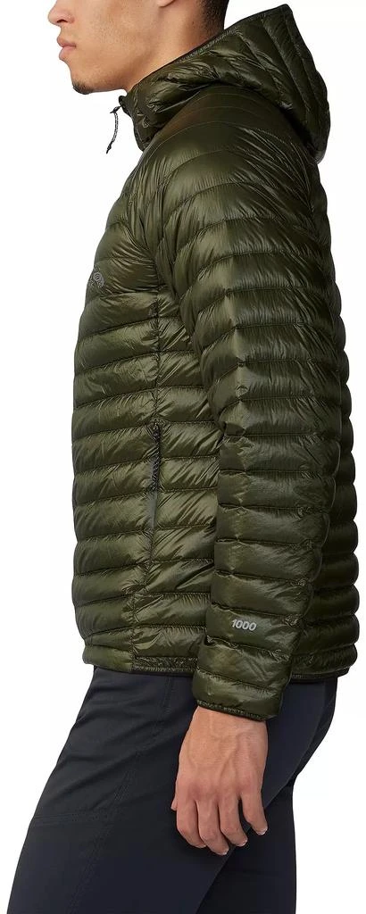 商品Mountain Hardwear|Mountain Hardwear Men's Ghost Whisperer Ultra Light Down Full-Zip Hooded Jacket,价格¥2578,第3张图片详细描述