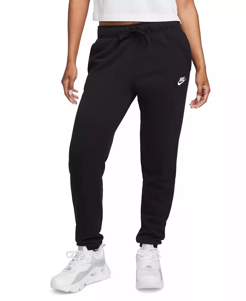 商品NIKE|Women's   Sportswear Club Fleece   Mid-Rise Joggers,价格¥470,第2张图片详细描述