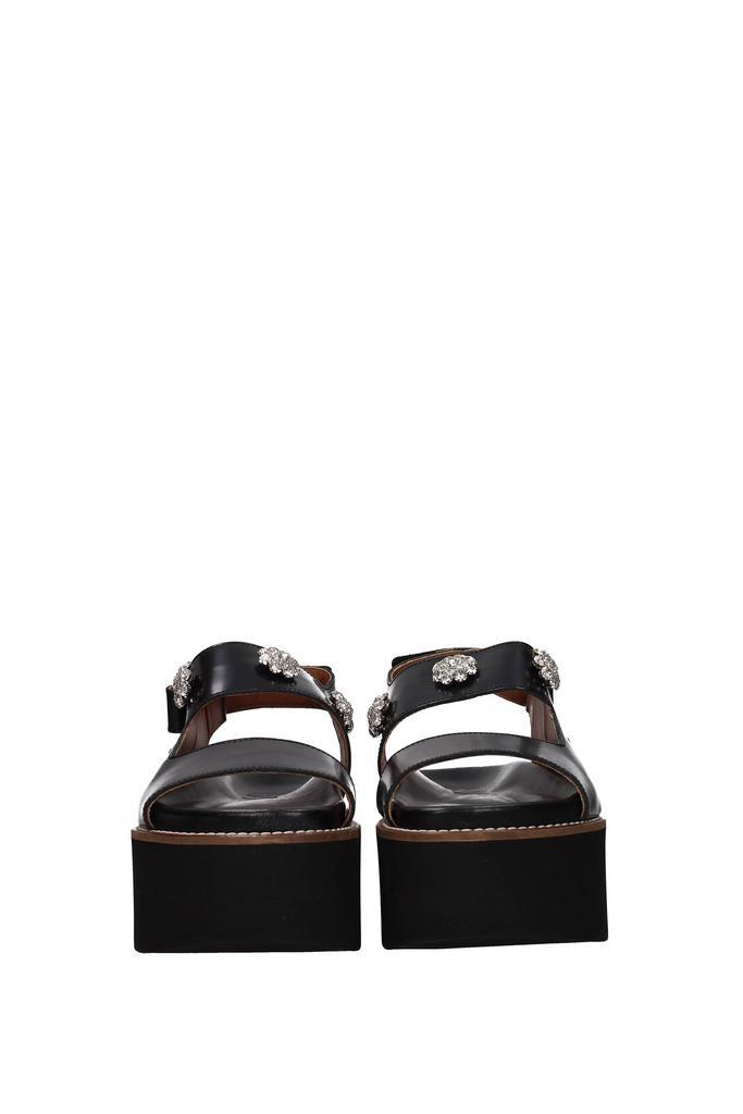 商品Ganni|Sandals Leather Black,价格¥1132,第5张图片详细描述
