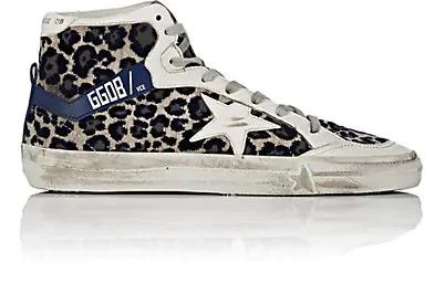 商品Golden Goose|Women's 2.12 Chenille & Leather Sneakers,价格¥2893,第1张图片